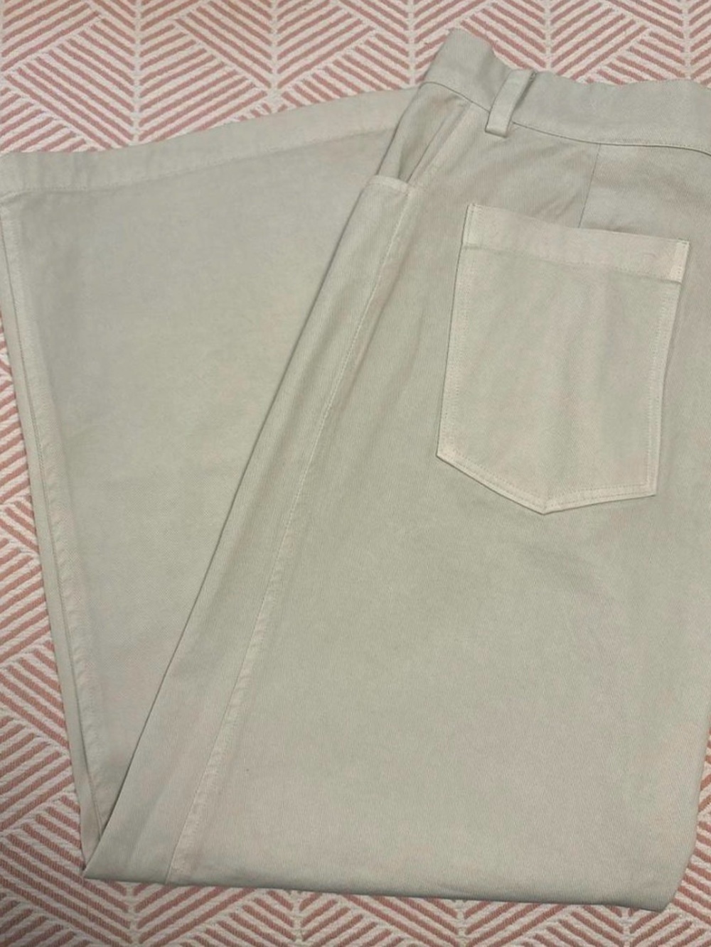 First Rite Off-White Trousers - Picture 2 of 5